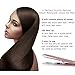 Flat Iron for Hair Straightening, ELFINA Professional Steam Straightener (ionic with LCD, 5 modes,) - Pink