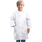 ERDOGLY Doctor Costume for Kids, Toddler Doctor Coat with Stethoscope, Kids Lab Coat Career Day Costume for Boys Girls