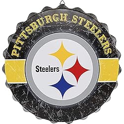 FOCO Pittsburgh Steelers NFL Metal Distressed