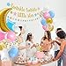 Twinkle Twinkle Little Star Party Decor Gender Reveal Birthday Party Decorations Pinkk Blue Gold Star Banner Cake Topper Balloons Moon and Star Boy or Girl He or She Baby Shower Supplies