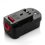 Powerextra 2.0Ah 18V Replacement Battery for Black&Decker HPB18 HPB18-OPE 244760-00 A1718 A18 A18E Firestorm FS180BX FS18BX FS18FL FSB18 NST2118 Black and Decker 18v Battery