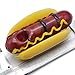 4 Inch Handmade Newest Hot Dog Style Red Tube Pipe