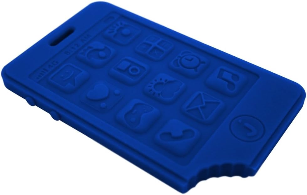 Jellystone Designs jChews Smartphone Mobile Phone Teether - Hawaiian Blue