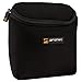 Pro Tec N276 3 Piece Neoprene Tuba/Tenor Saxophone Mouthpiece Pouch, Black