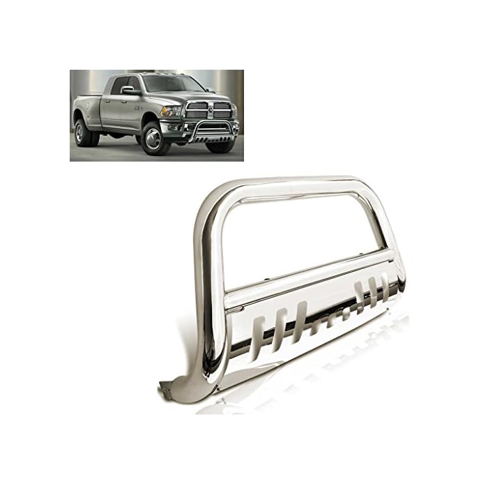 Buy RAFTUDRIVE 3 in Stainless Steel Bull Bar Push Bar Grill Guard Fit