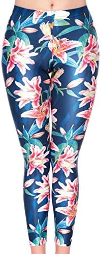 TIFIY Women Fashion Casual Print Fitness Sports Gym Running Yoga Workout Leggings Athletic Pants Trouser