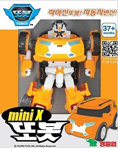 Tobot X Mini Transformer- Korean Animation Robot Character by Young Corp