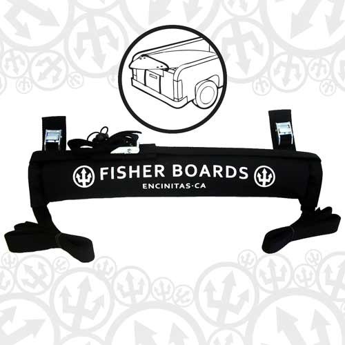 Fisher Boards Tailgate Pad & Tie Down System Surfboards Paddle Boards