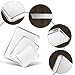 Baking Sheet Cookie Sheet 3-Piece, Bastwe Commercial Grade Stainless Steel Baking Pan, Crafted Professional Bakeware Oven Tray, Healthy & Durable & Rustproof & Easy Clean & Dishwasher Safe