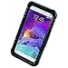 Note 4 Waterproof Case, iThrough Waterproof, Driving Swimming Shock Proof Case, Waterproof Protection up to 20ft/6M, Protective Carrying Cover Case for Samsung Galaxy Note 4 (Black)