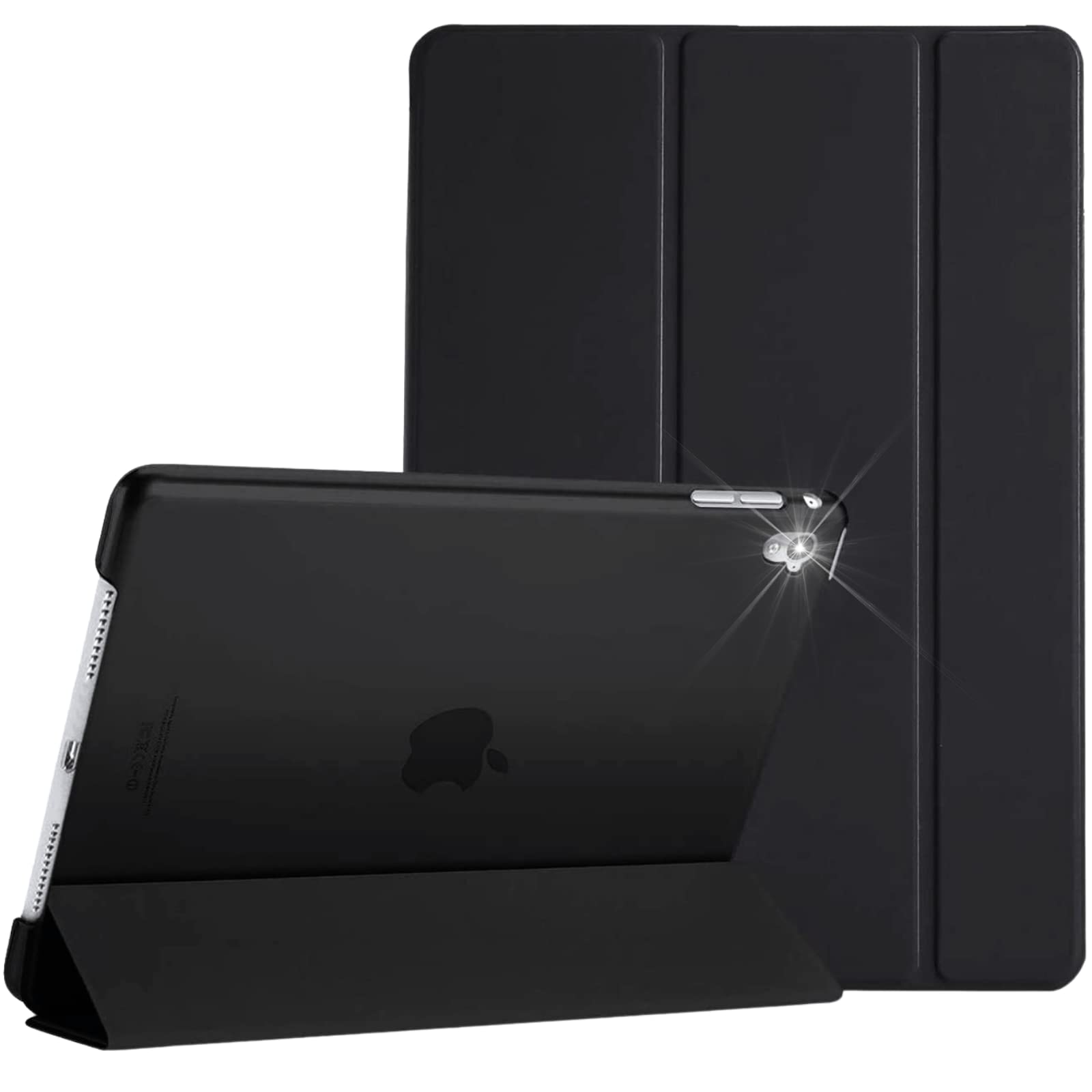 For Apple iPad Pro 9.7 (2016) Generation Case Cover - Magnetic Smart Stand - Auto Wake/Sleep - Fit To Model No. A1673 / A1674 / A1675 (Black)
