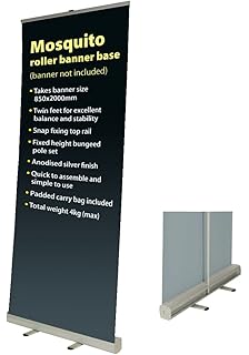Vaiigo Adjustable Telescopic X Type Banner Exhibition Stand