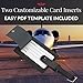 Talonport Real Leather Luggage Tag With Privacy Flap Set For Men Women Travel Easy With Suitcase Tags Identifiers (1 Pack)