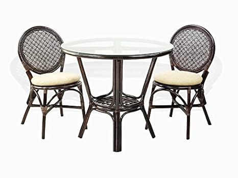 Amazon Com Sunbear Furniture Denver Dining Set Of 2 Natural