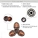 Fidget Hand Spinner Toys Stress Reducer High Speed and Perfect for ADD,ADHD, Anxiety and Autism Adult Children by RUIVAN (Red copper)