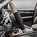 FH Group FH2033 Modernistic Steering Wheel Cover and Seat Belt Pads (Beige) with GIFT – Universal Fit for Cars Trucks & SUVs