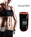 GIRL MELODY Waist Trimmer AB Belt for Men & Women,Workout Sweat Enhancer Exercise Adjustable Wrap for Stomach, Low Back and Lumbar Support with Sauna Suit Effect