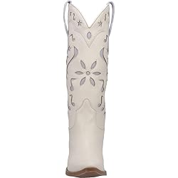 Dingo Womens Music City Cowboy Boots Leather White