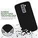LG K10 Case,LG M2 Case,ANLI(TM)[Shock Absorption Series] Drop Protection Hybrid Dual Layer Armor Defender Protective Case Cover for LG K10 M2,with One Free Black Stylus Black