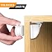 Baby Safety Magnetic Cabinet Locks & Latches (10 Locks+ 2 Keys), Children Proof System, 3M Adhesive, No Drill Tools Required for Drawers, Cabinets, Closets