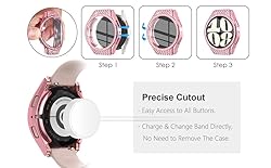 WINGLE Soft TPU Case for Galaxy Watch 6 40mm Screen