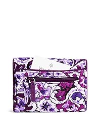 Vera Bradley RFID Riley - Cartera compacta (algodón)