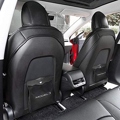 Motrobe for 5 Seater Tesla Model Y Rear Trunk Organizer Side Storage Box wi Motrobe Tesla Model Y Trash Can (2020-2025) - Magnetic, Waterproof