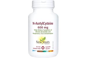 New Roots Herbal - N-AcetylCysteine 600mg, 90 Capsules 45-Day Supply - Supports Glutathione Production - Promotes Relief from