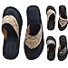 Coach Janice Women's Thong Wedge Leather Sandals Signature