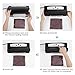 INTEY Vacuum Sealer Packing Machine, Multi-function Vacuum Sealing System with Cutter, Pumping and 5 Vacuum Sealer Bags for Food Sealer Dry&Moist, Black