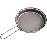 TOAKS Titanium Frying Pan Outdoor Camping Picnic Lightweight Equipment Gear 145mm