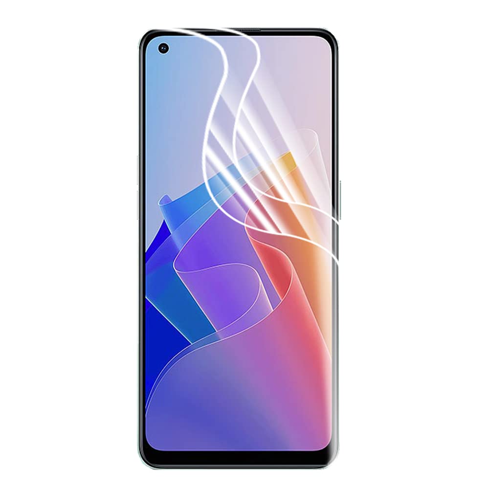 Snailcanfly 2Pcs Nano Hydrogel Film for Oppo Reno8 5G 6.4" Reno 8 Soft Flexible Film Transparent TPU Screen Protectors Fingerprint Unlock Explosion-proof NOT Tempered Glass