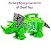 Think N Thrill Dinosaur Toys Storage Carrier for Kids Includes 6 Mini Dinosaurs 3 Toy Cars & Helicopter - #1 Best Fun Playset for Boys & Girls - Great for Children Ages 3+ Years Old (Dinosaur)