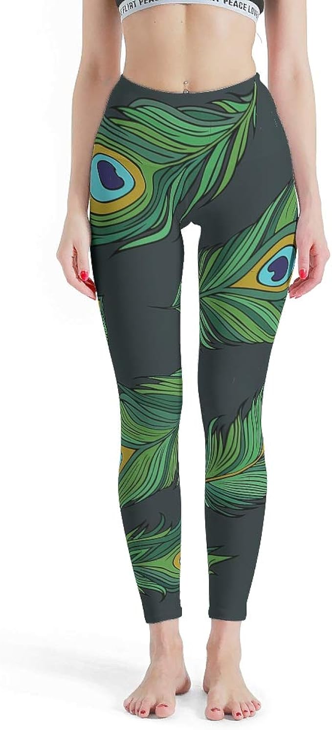 girls green leggings