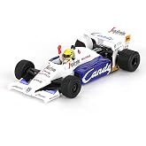 Diecast Model Car Compatible with Mini GT 1:64 Toleman TG184#19 Ayrton Senna 1984 Monaco Grand Prix 2nd Place MGT01118