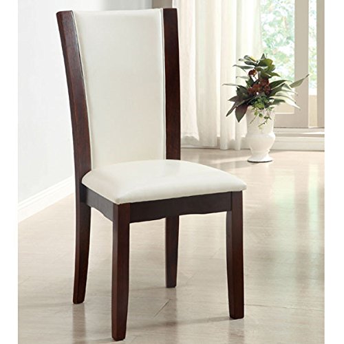 247SHOPATHOME Idf-3710RT-WH-5PC-Set Dining-Room-Sets, White