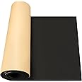 Kaqiluo 3.28' x 9.84' x 0.79",20 mm Thick,32.3 sqft Self-Adhesive Sound Insulation Acoustic Foam, Sound Proof Padding,Fire,Water Resistant ,Thermal Insulation,Cold Proof Acoustic Treatment Foam