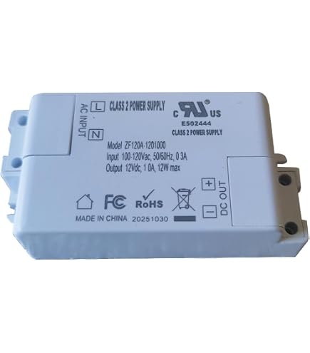 TONGLIDA ZF120A LED Driver 12V 36W/48W AC/DC Adapter For LED Lighting Strips, Indoor Transformers 3A/4A