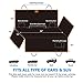 Lantoo Dog Seat Cover, Large Back Seat Pet Seat Cover Hammock for Cars, Trucks, SUVs with Nonslip Backing, Side Flaps, Waterproof, Soft