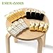 UrsoKuz 24 PCS Chair Leg Protectors with Cute Cat Paw Design, Reliable Furniture & Floor Protector, Reduce Noise Fancy Chair Leg Covers Table Leg Socks Pads (4 Patterns + 2 Random Patterns)