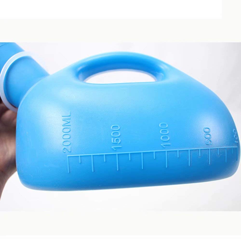 Orinatoio Portatile Uomo 1700ml - Con Tubo, Per Anziani, Viaggi, Campeggio - Foto 10