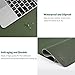 Desk Pad Mouse Pad ATailorBird - 31.5 x15.7x 0.08 Inches Non-Slip PU Leather Protective Desk Pad Laptop Mat Gaming Writing Mat for Laptop PC Keyboard Office Home Dual-Sided(Green and Gray)