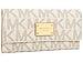 Michael Kors Jet Set Item PVC Checkbook Wallet
