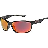 O'NEILL 9060 Sports High Wrap Polarized Sunglasses for Men, 63 mm, UV400 Protection