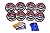 Nascar Birthday Party Set for 8 Dessert Plates, Napkins, and Cutlery