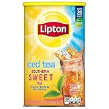 Lipton Iced Tea Mix Southern Sweet Tea, 28 qt, 1 Count