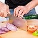 Meat Cleaver,Raskyee 7 inch German Stainless Steel Cleaver Kitchen Meat Knife with Multipurpose Use for Home Kitchen and Restaurant