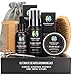 Beard Grooming Kit,Beard Kit for Men, Original Oil & Serum Spray, Beard Wash, Beard Brush, Comb, Stocking Stuffers Fathers Gifts for Men Dad Boyfriend