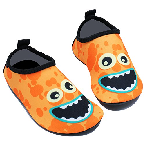 Vivay Toddler Kids Water Shoes Quick Drying Swim Beach Shoes Aqua Socks for Boys & Girls …