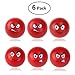 BESTOYARD Stress Ball Squeeze Balls Fidget Toy for Party Favors Hand Exercises and Strengthening - 6 Pack